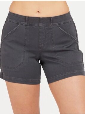 SPANX Stretch Twill Garment Dyed 5” Short